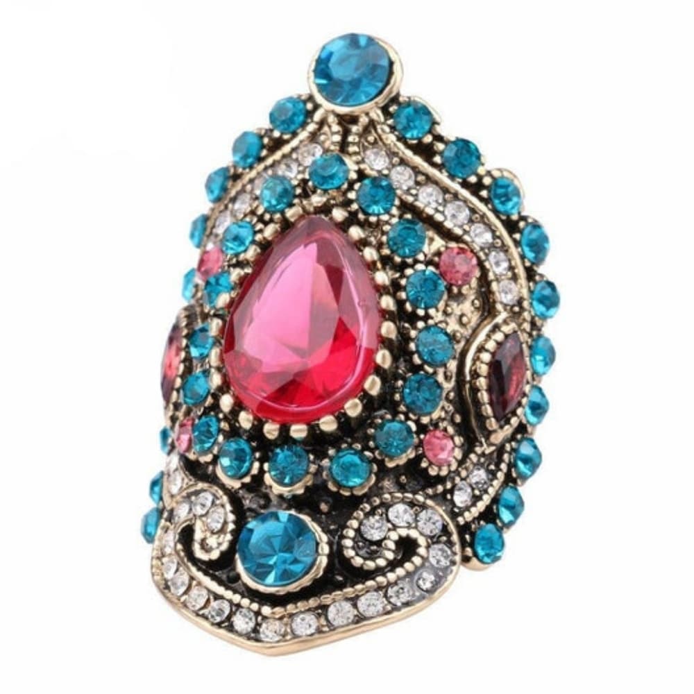 Turkish Sapphire Mosaic Ring