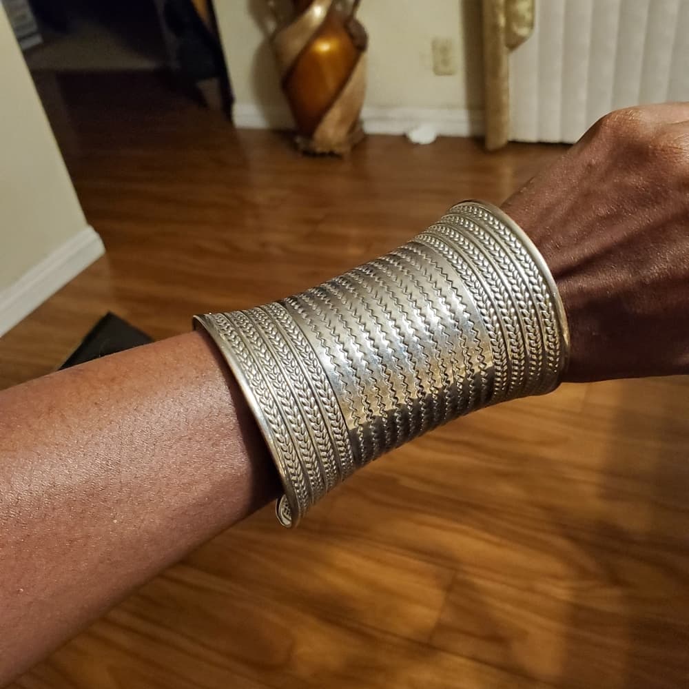 Beautiful Silver Cuff Bracelet