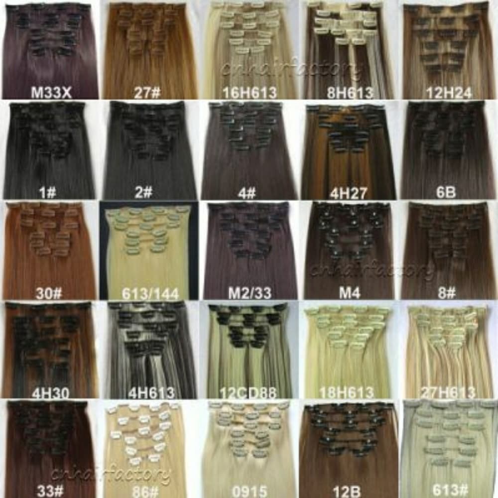 Full Head Clip in Extension-Pick Your Color!!