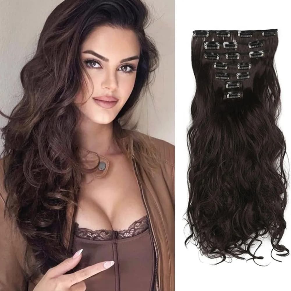 Beautiful Full Head Clip in Extension