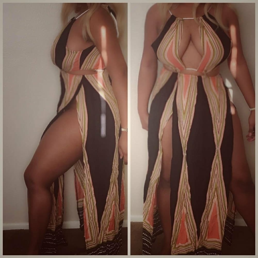 Boho Beauty Halter Dress