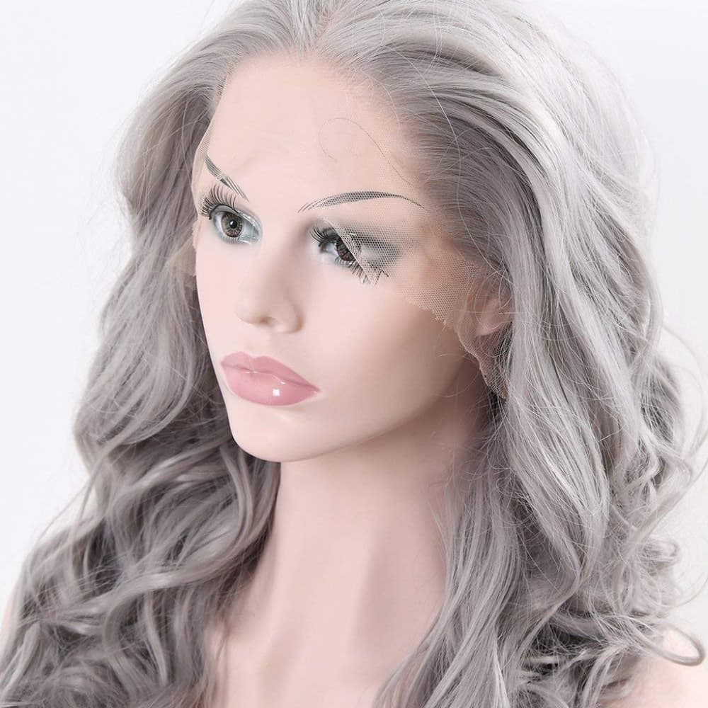 Gray Beauty Waves Lace Front Wig