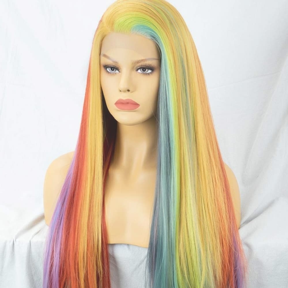 Rainbow Beauty Lace Front Wig