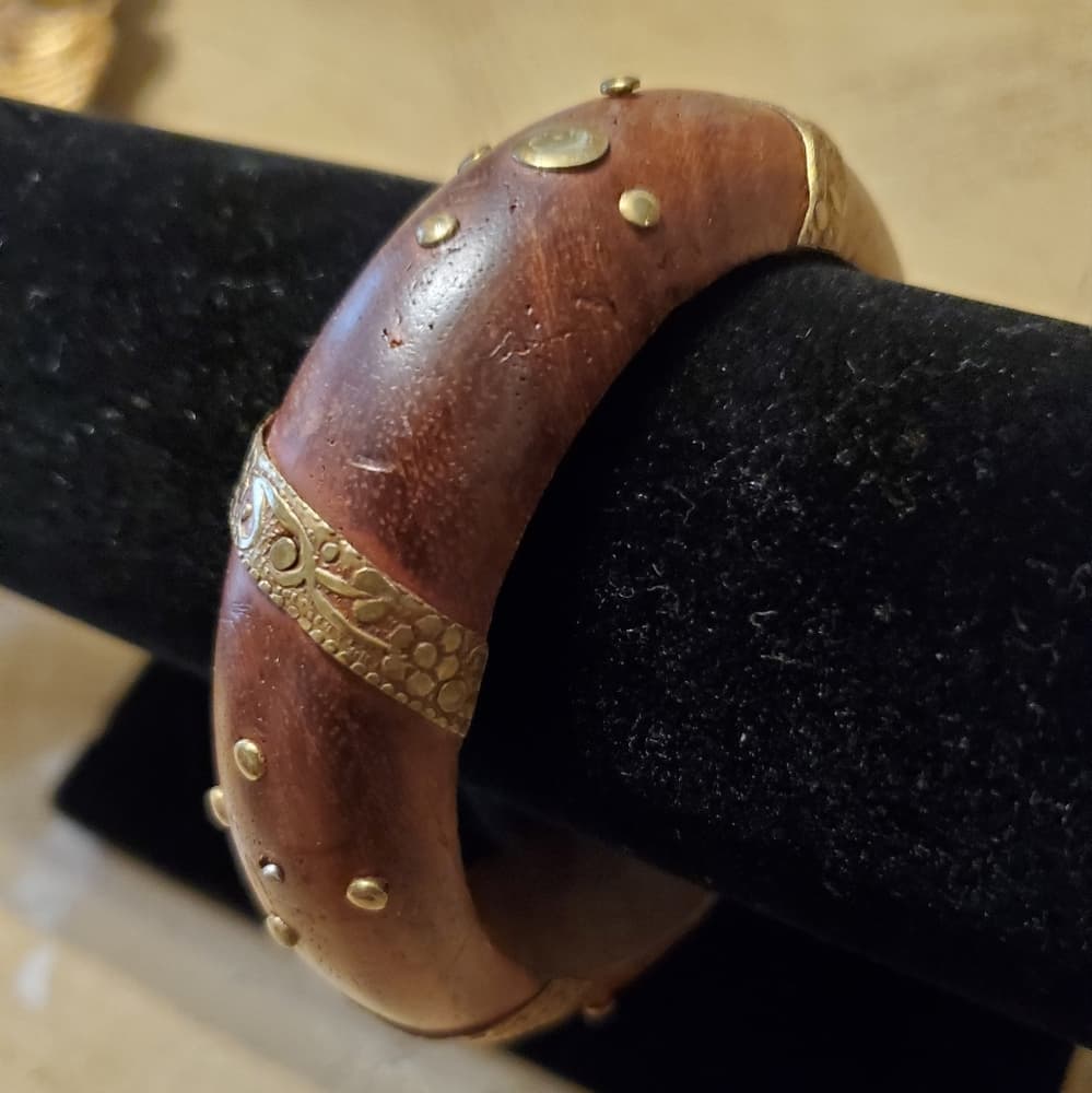 Brown Gold Vintage Bracelet