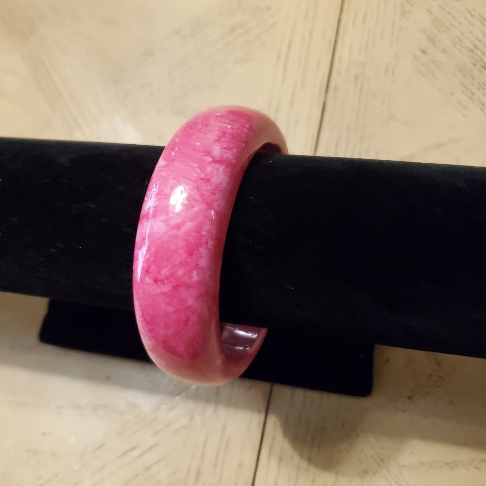 Pink Bangle Bracelet