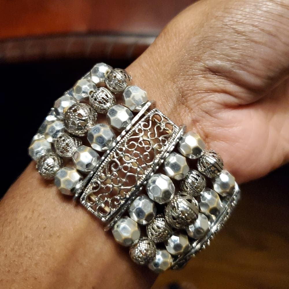Beautiful four strand bracelet