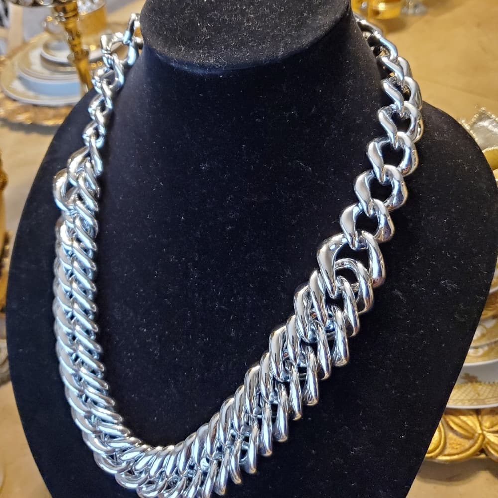 Silver Hanging Necklace