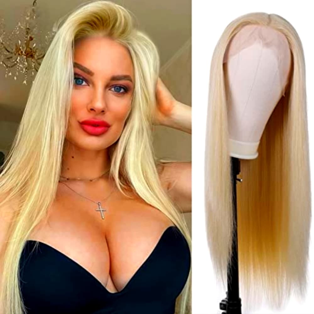 Blonde Straight Lace Front Wig