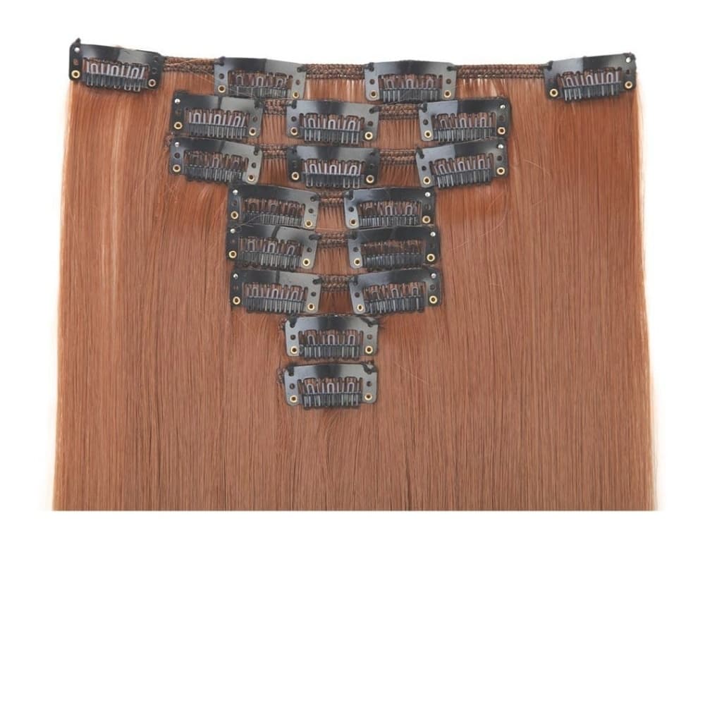 Copper Auburn Red Clip in Extension