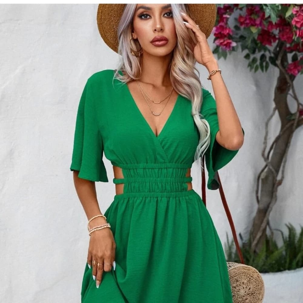 Green Beauty Dress