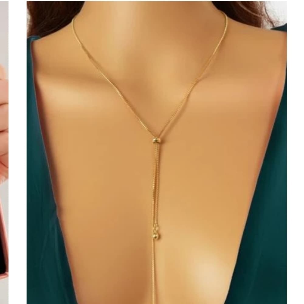Beautiful Bead Decor Y Lariart Necklace