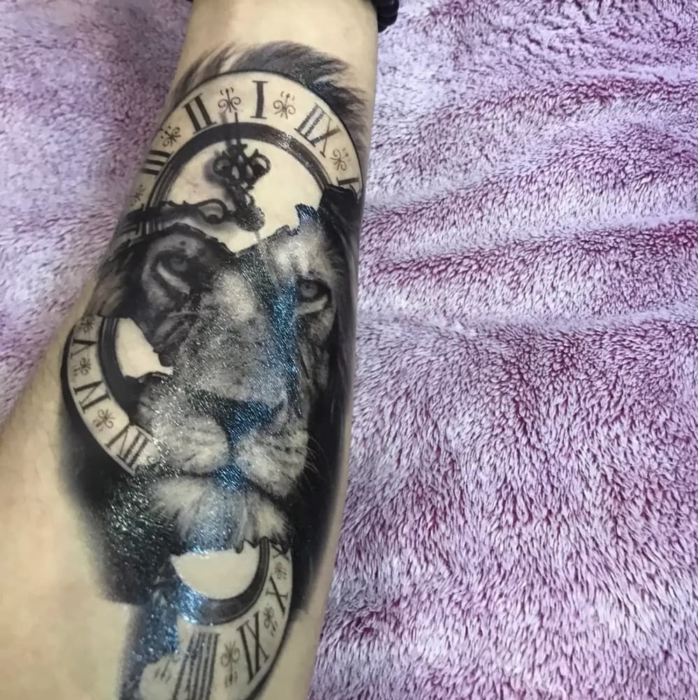 Lion Temporary Tattoo Waterproof