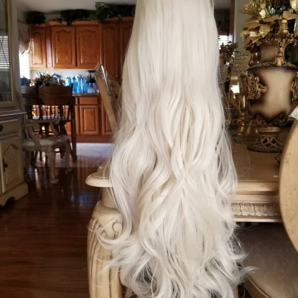 Blonde Wavy Lace Front Wig
