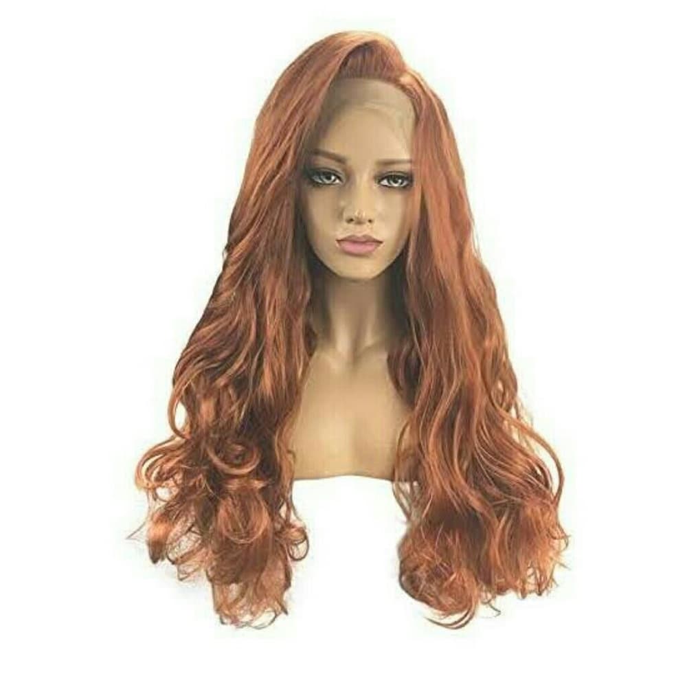 Copper Red Beauty Lace Front Wig