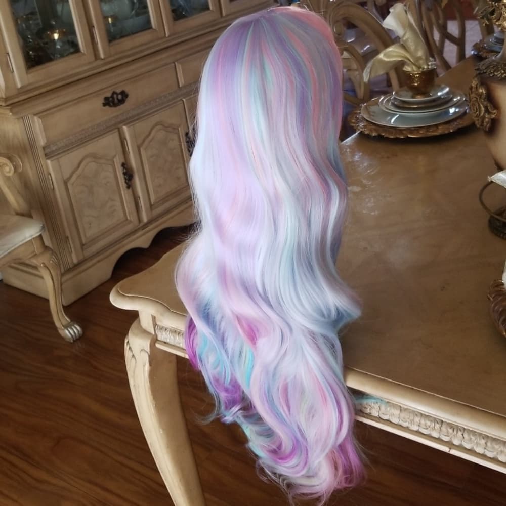 Rainbow Beauty Full Wig