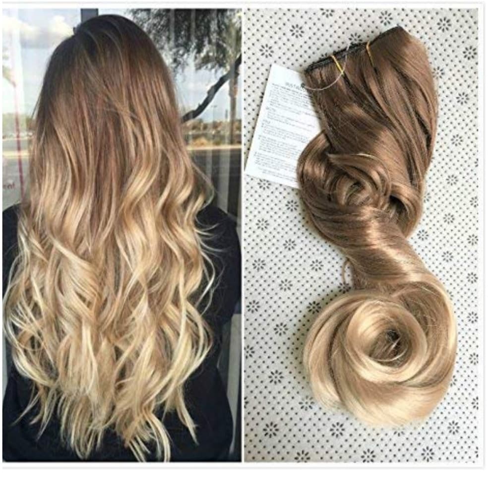 Ombre Blonde Clip in Extension