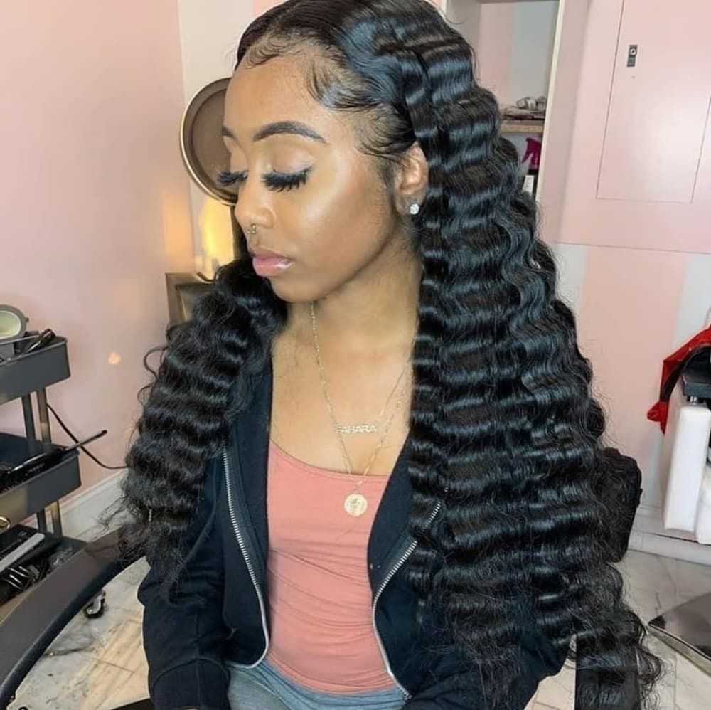 Deep Wavy Lace Wig 24-26 inches