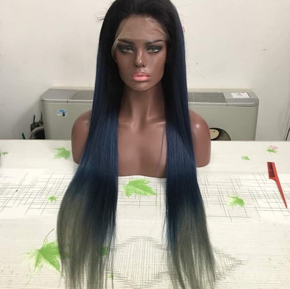 Custom Virgin Remy Lace Wig 24 inches