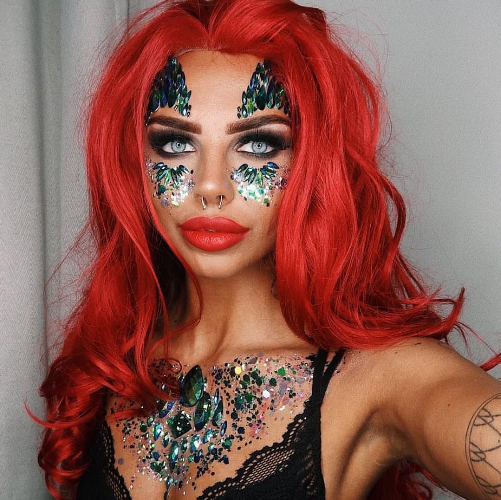 Red Beauty Lace Front Wig