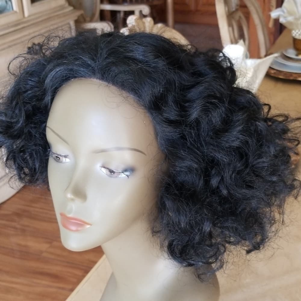 Used Wavy Curly Wig