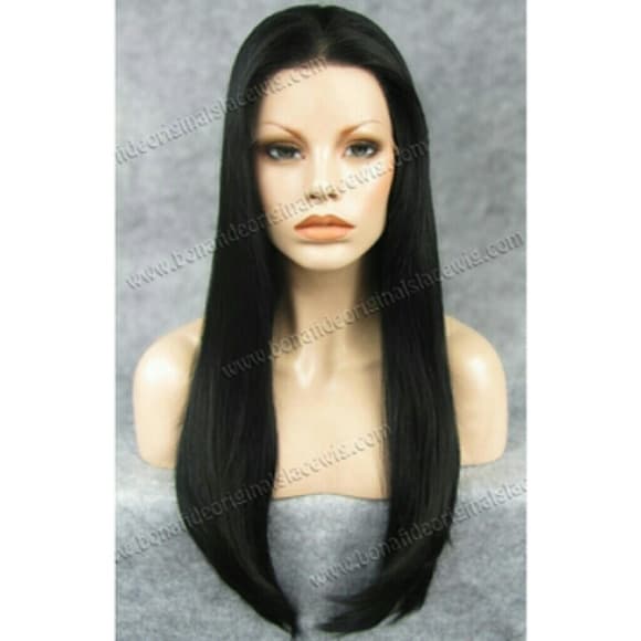 Black Straight Beauty Lace Front Wig 22-24 inches!