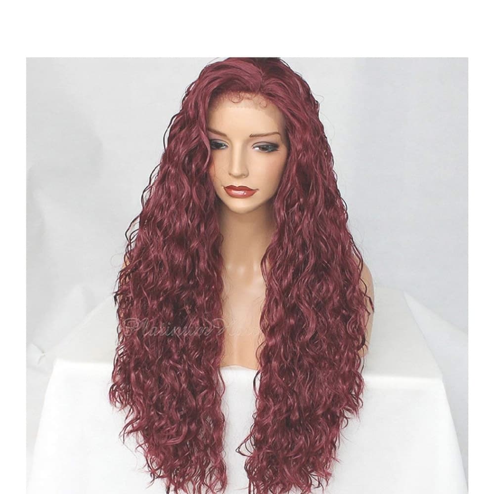 Red Water Wave Beauty Lace Front Wig 22-26 inches!