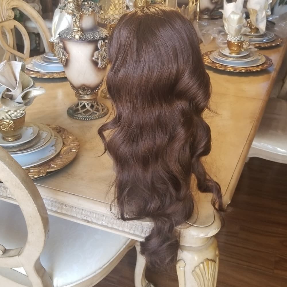 Brown Beauty Waves Full Wig