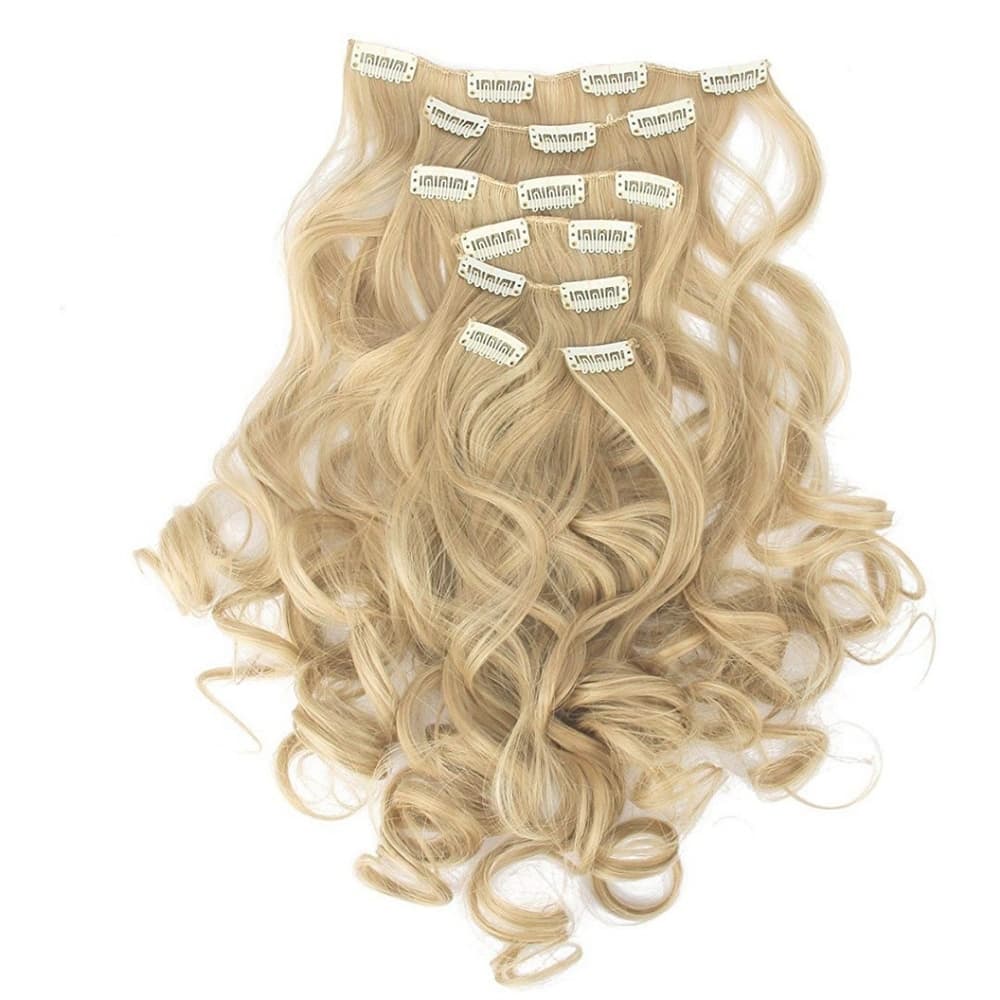 Dark Blonde Full Head clip in Extension
