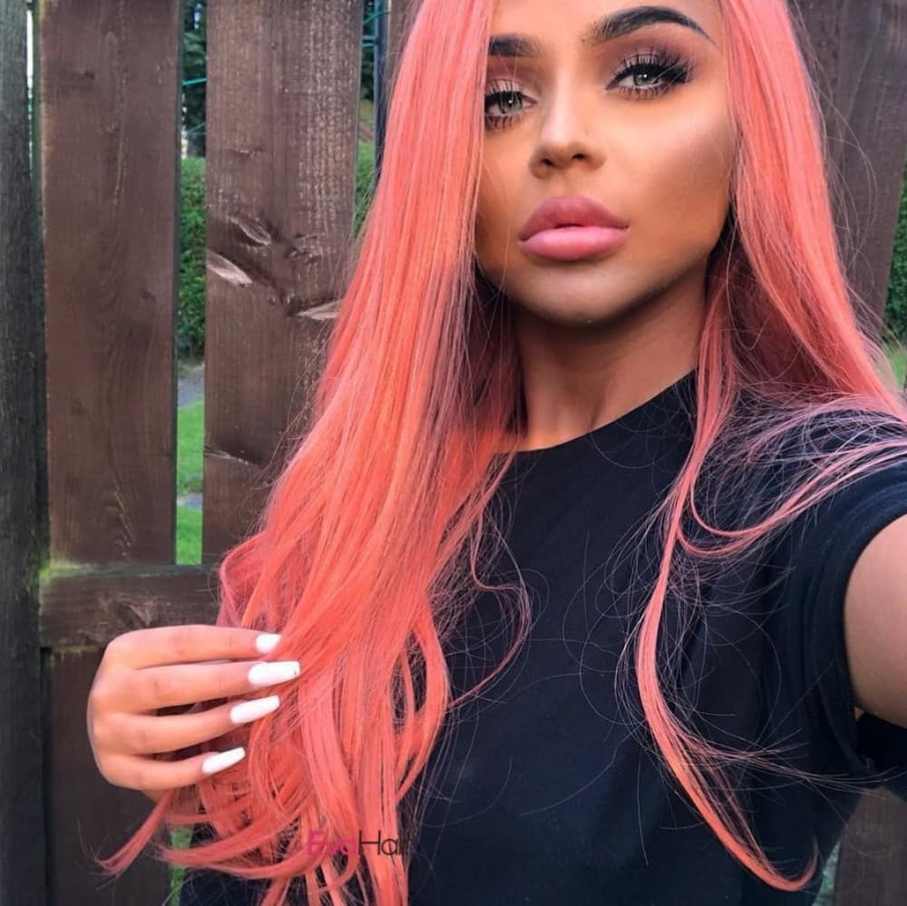 Pink Beauty Lace Front Wig