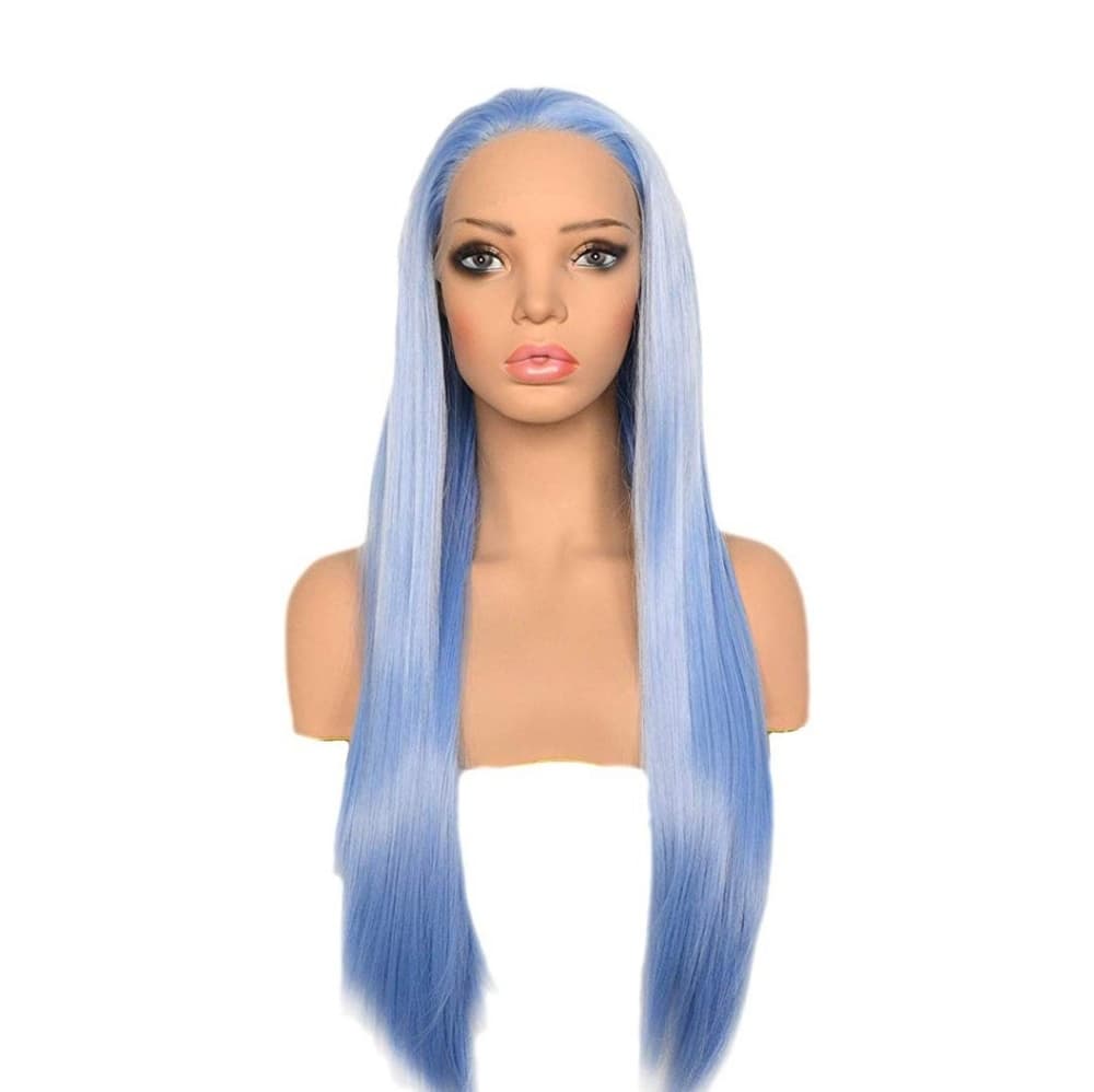 Light Blue Lace Front Wig