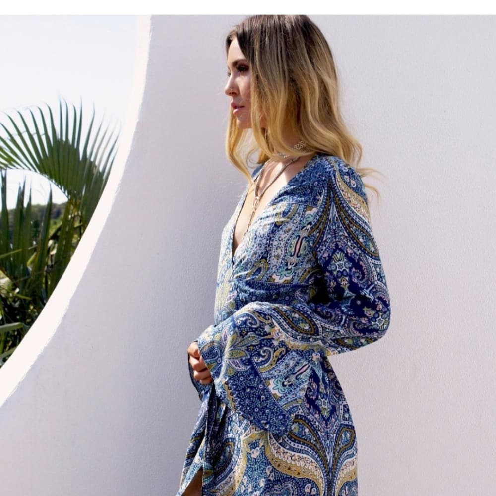 Bohemian Maxi Beauty Dress