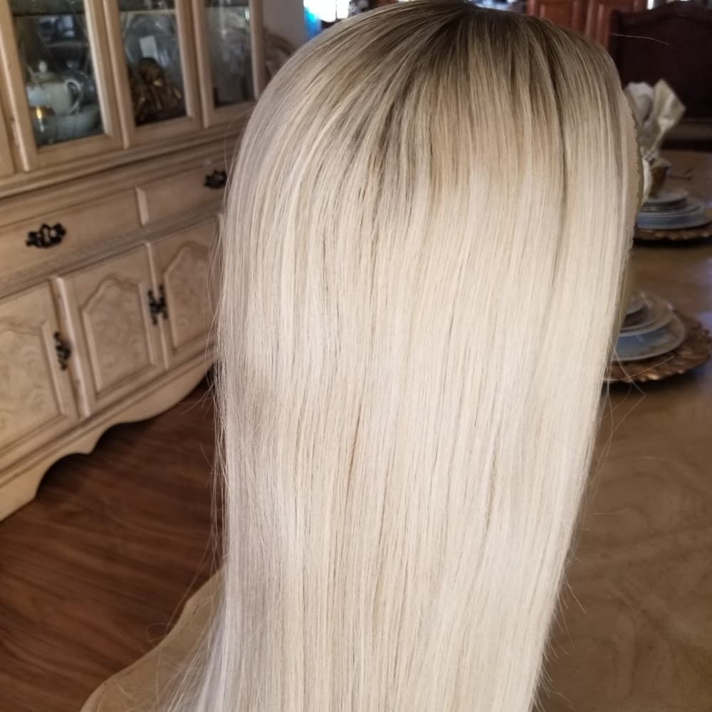 Ombre Blonde Lace Front Wig