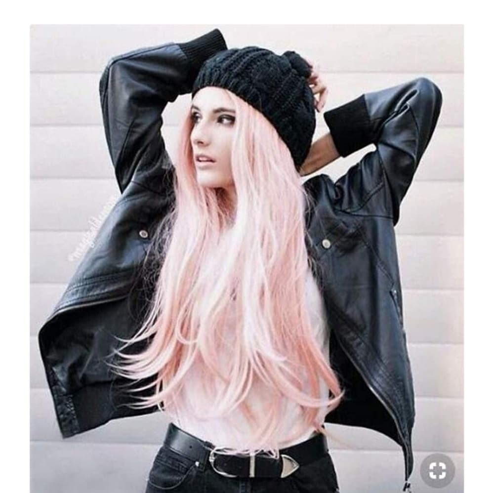 Pink Lace Front Wig