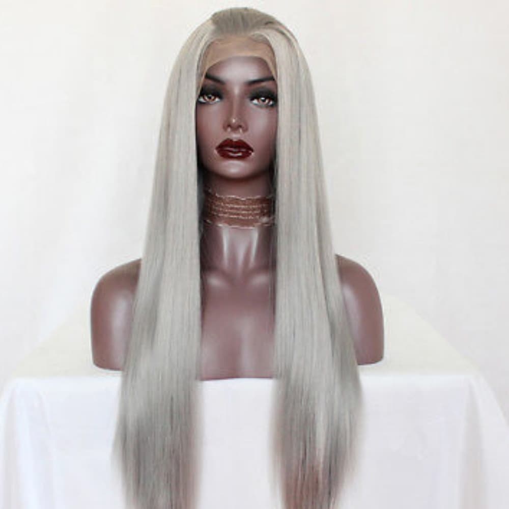 Gray Beauty Lace Front Wig