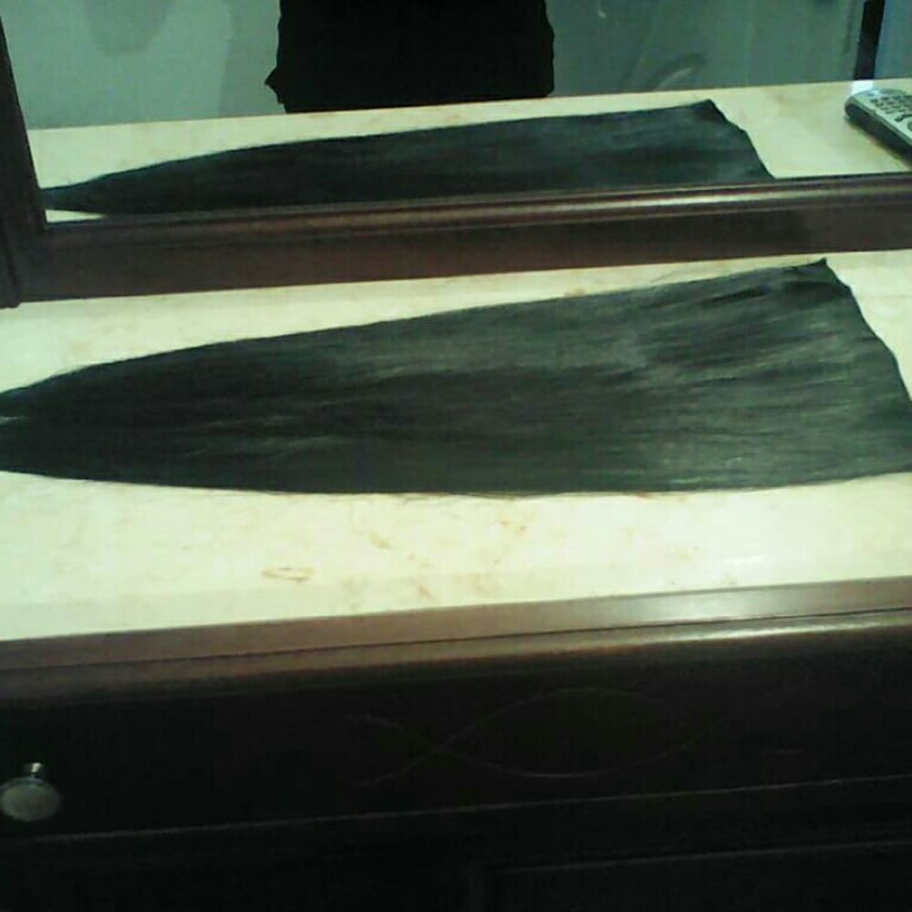 Black 3/4 Clip in Extension