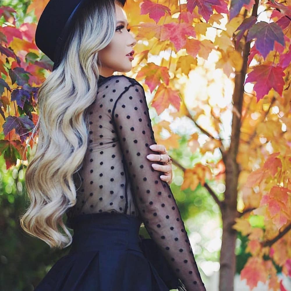 Ombre Blonde Lace Front Wig