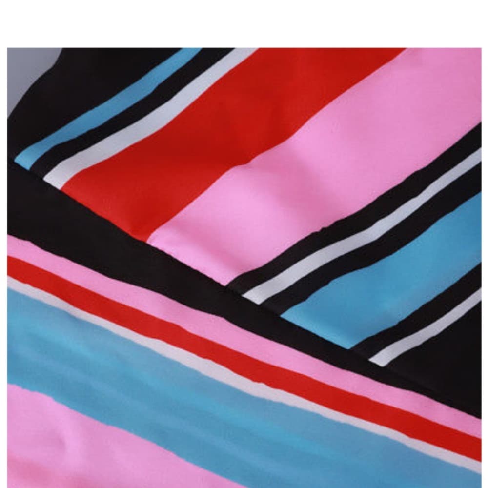 Beauty Colorful Striped Blouse