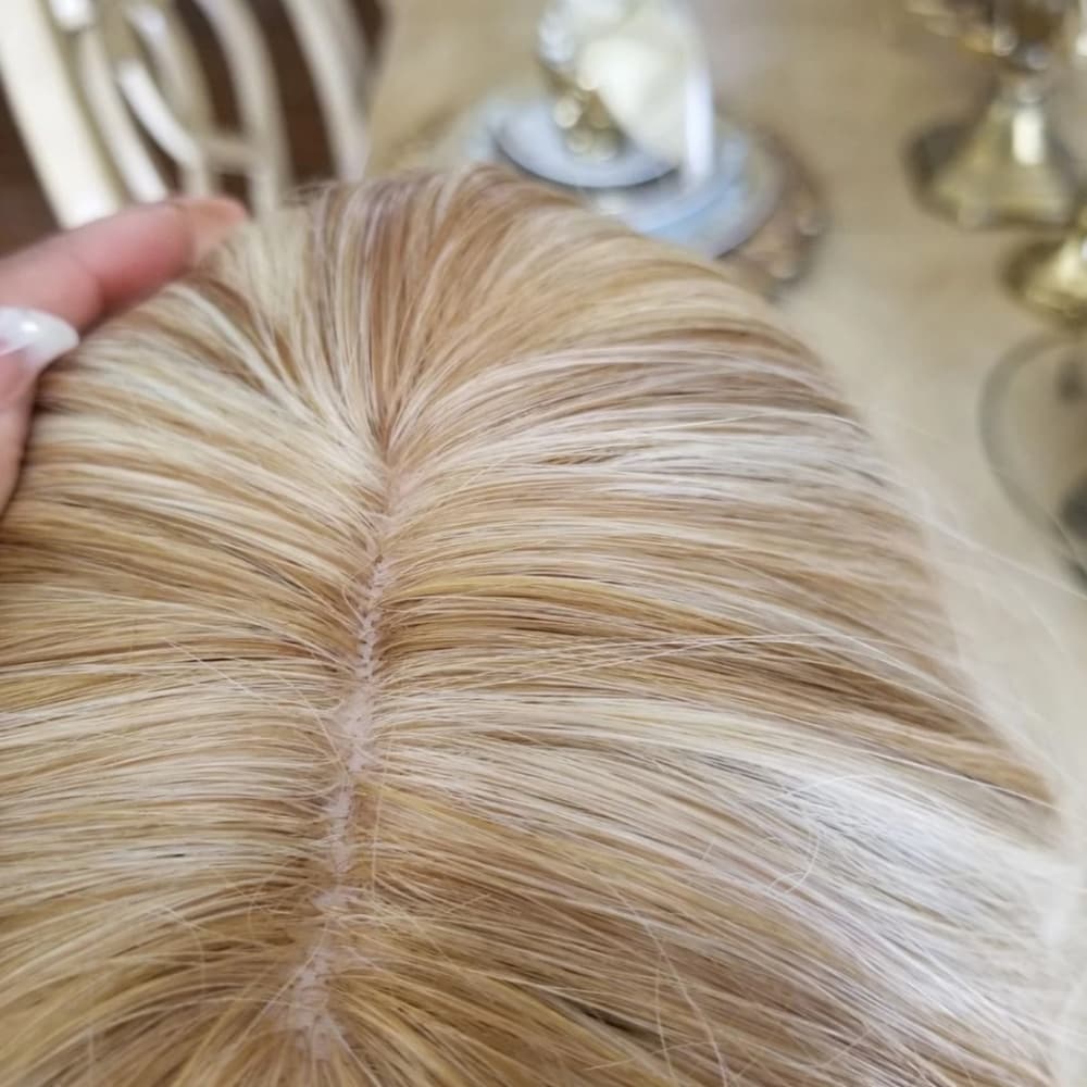 Blonde Medium Full Wig