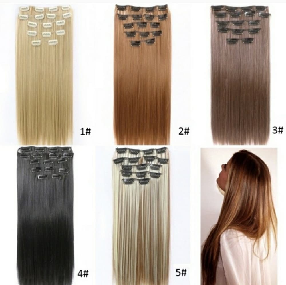 Full Head Clip In Extension-Pick Color!!