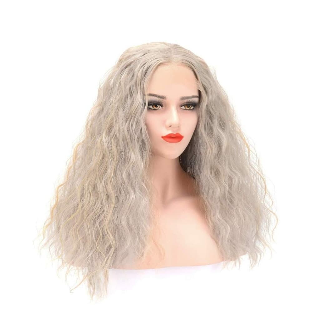 Silvery White Lace Front Wig 20 inches!!