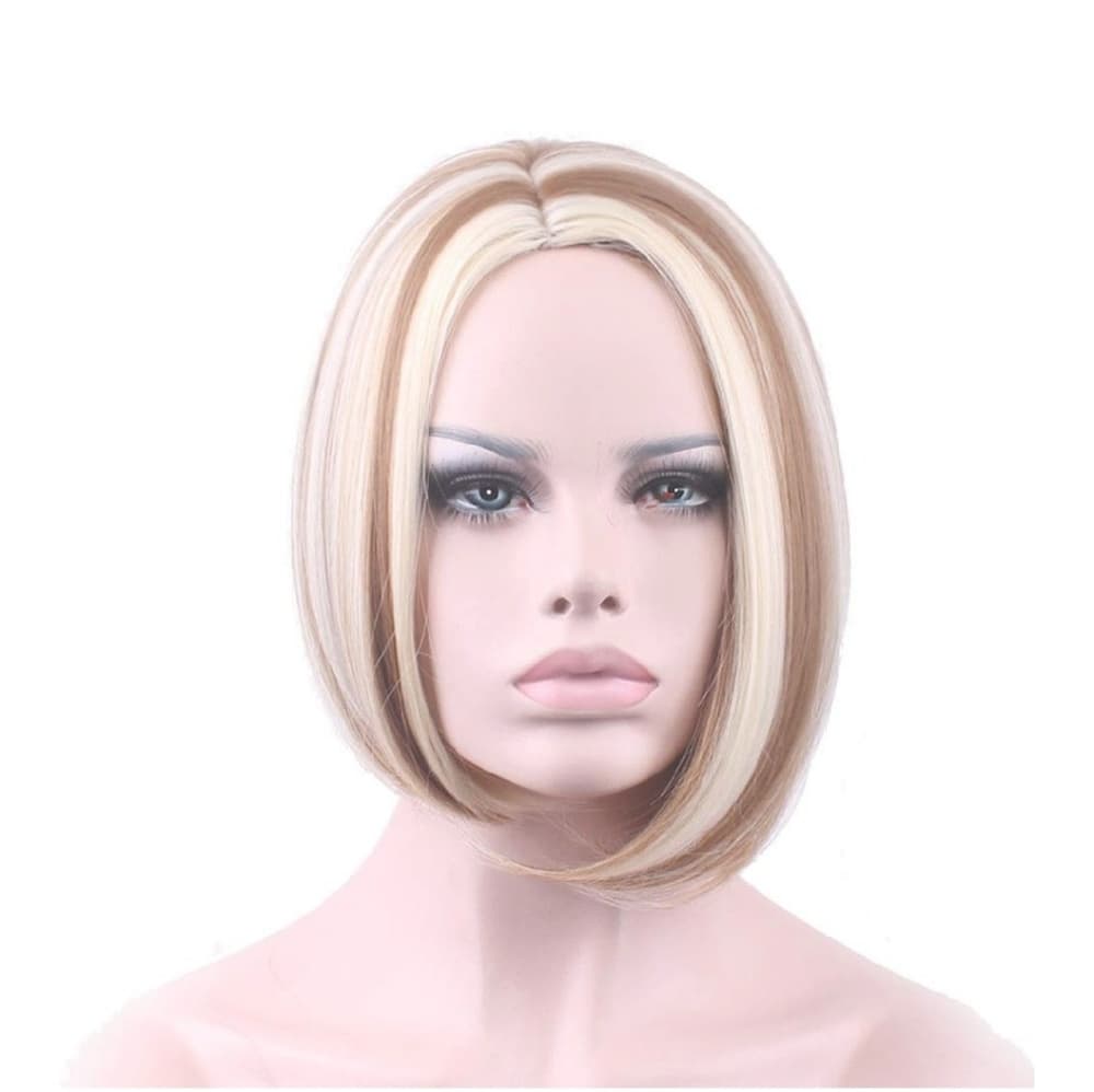 Brown Blonde Mixed Full Wig