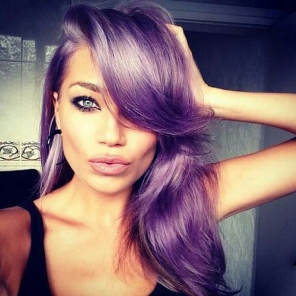 Purple Doll Lace Front Wig 14- 16 inches