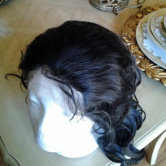 Indian Remy Human Hair Full Lace Wig!