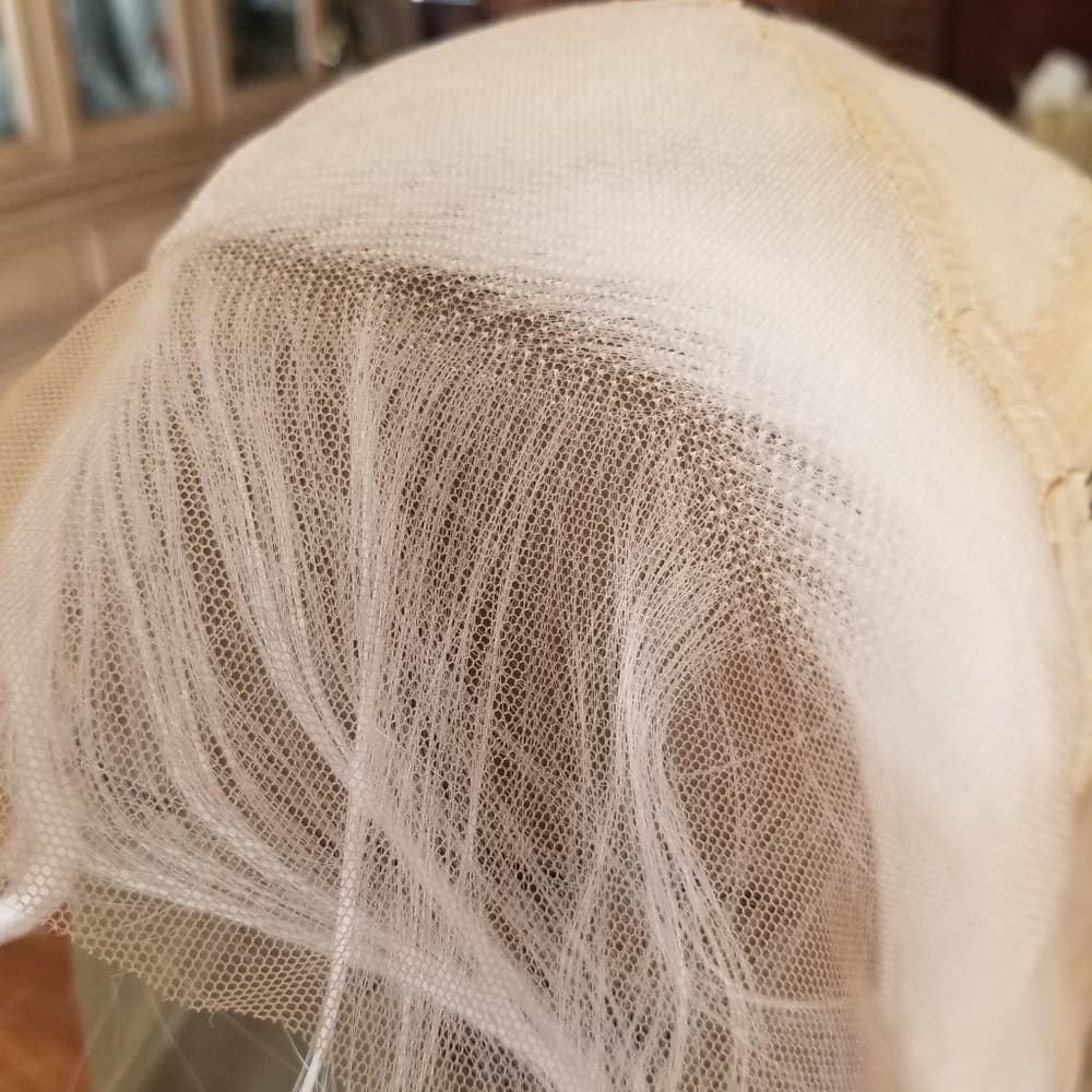 White Beauty Lace Front Wig