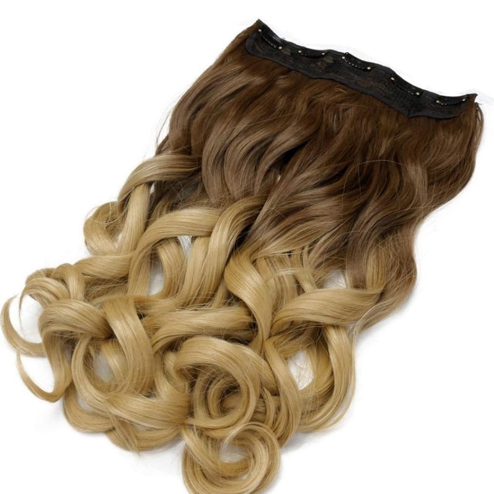 Brown Blonde clip in Extension