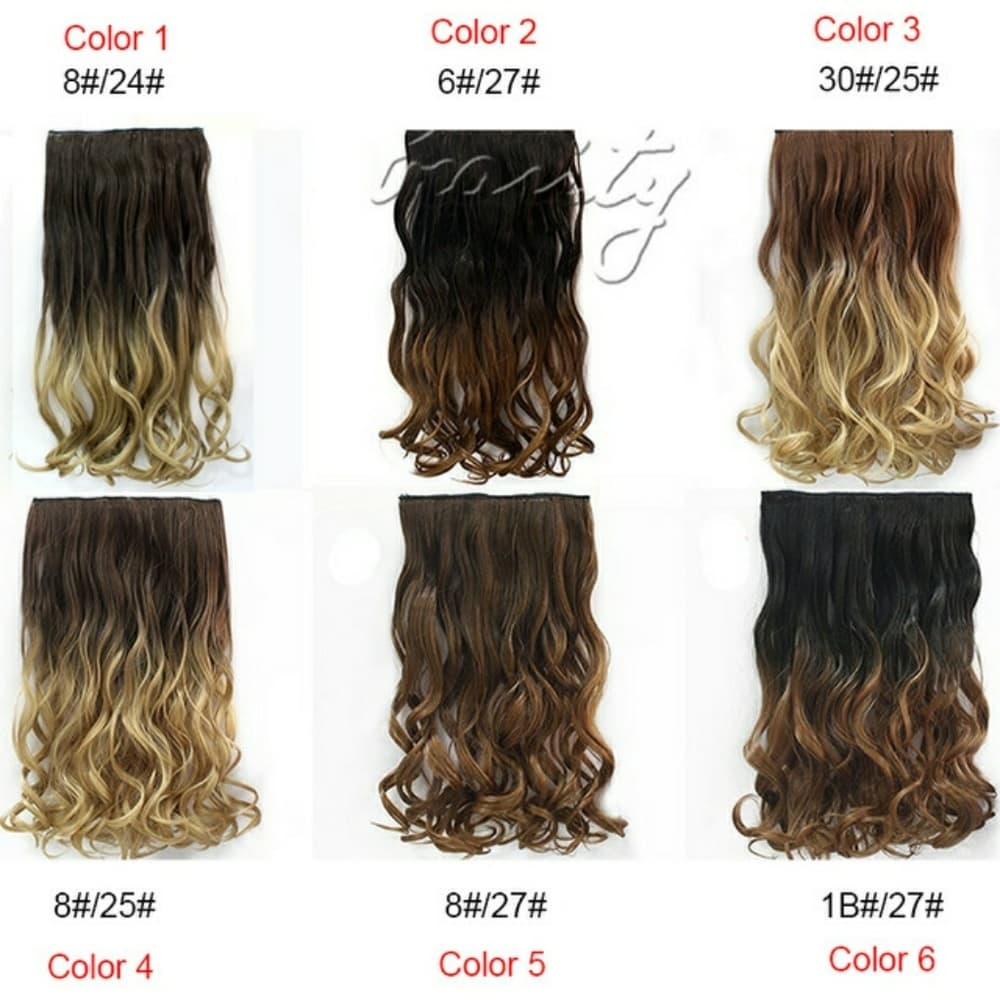ONE piece Full Head Clip In Extension