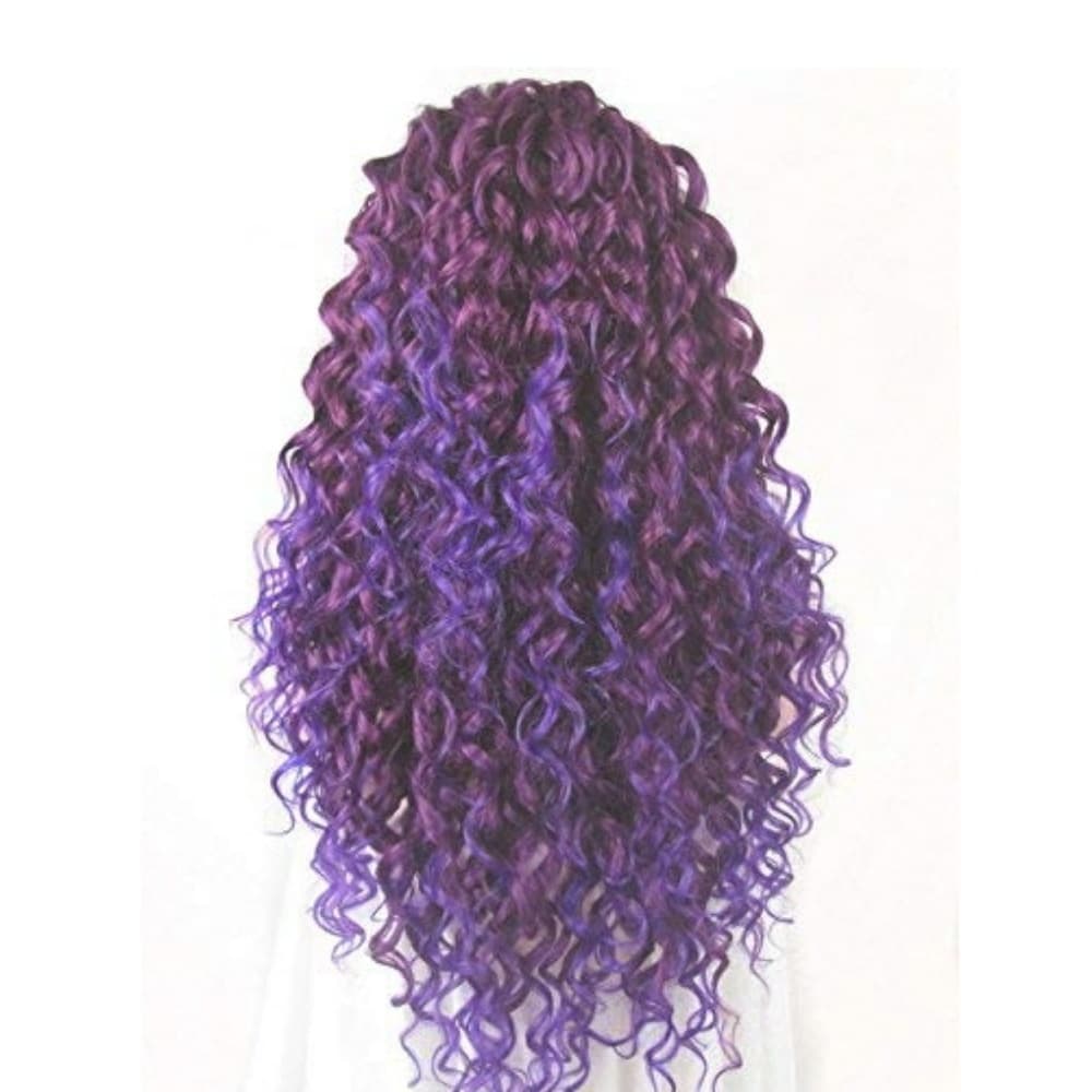 Purple Beauty Doll Lace Front Wig