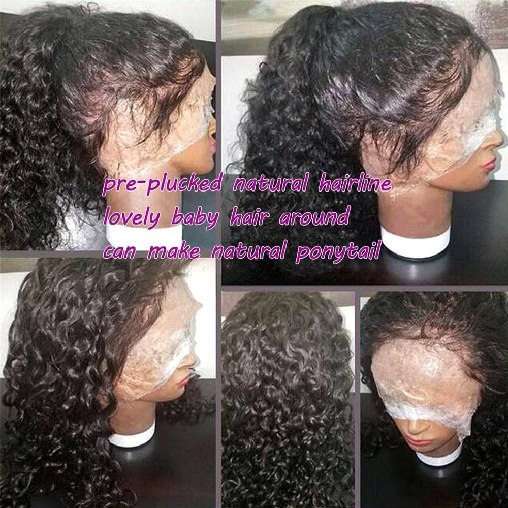 Virgin Brazilian Lace Front Wig 14-16 inches long