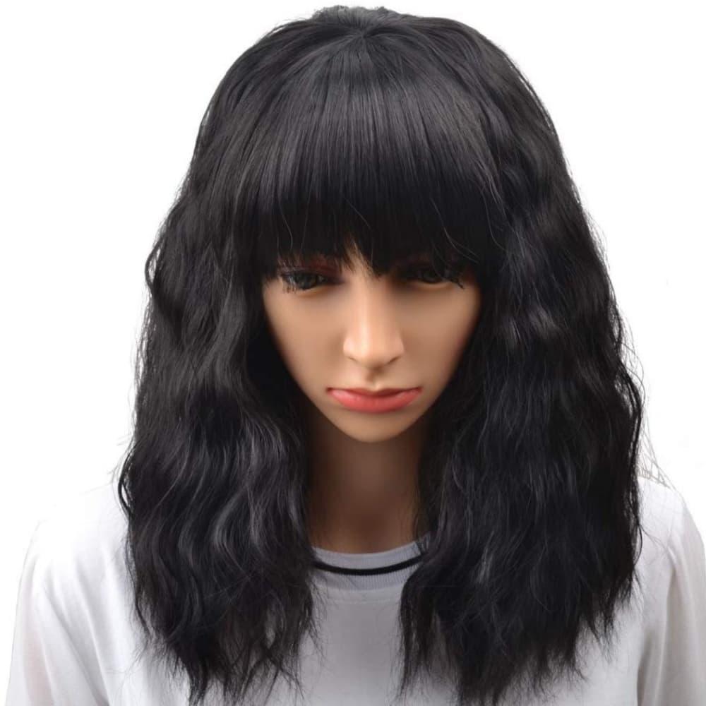 Black Wavy Beauty Wig