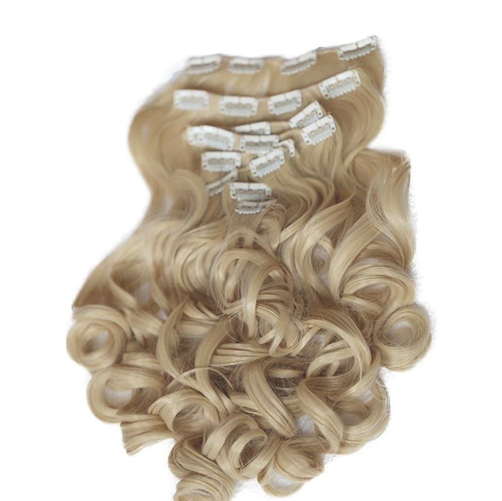 Blonde Beauty Full Head Clip in Extensions